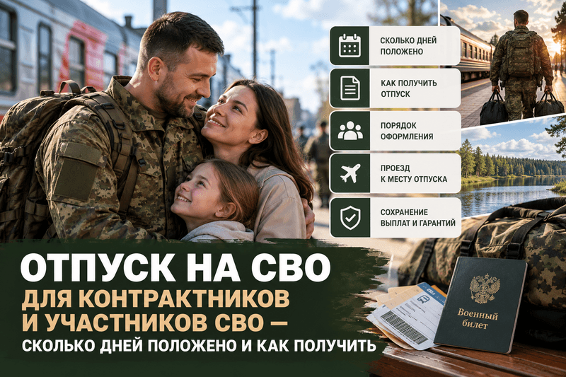 Отпуск на СВО