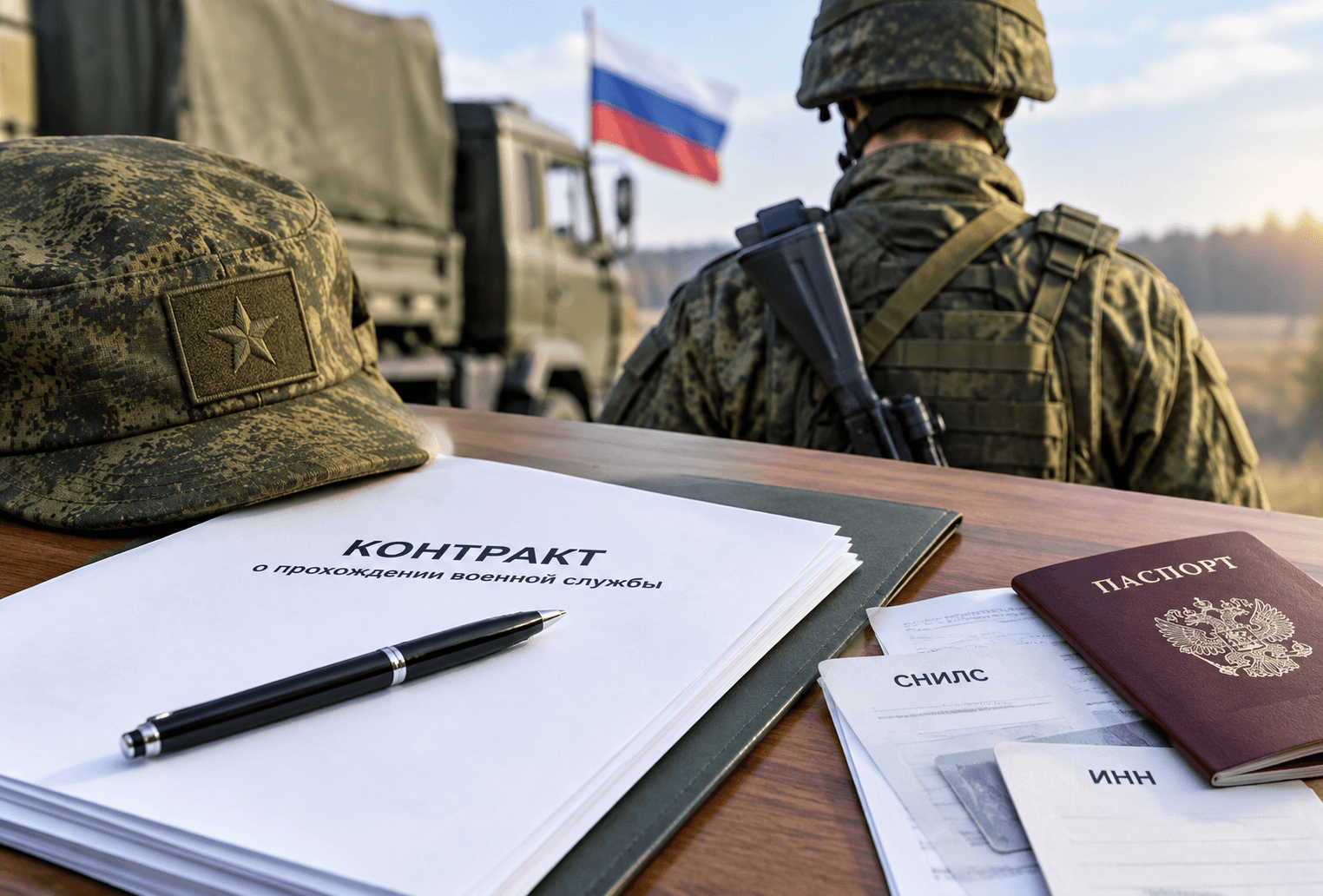 Контракт на СВО без военного билета — документы для поступления на военную службу